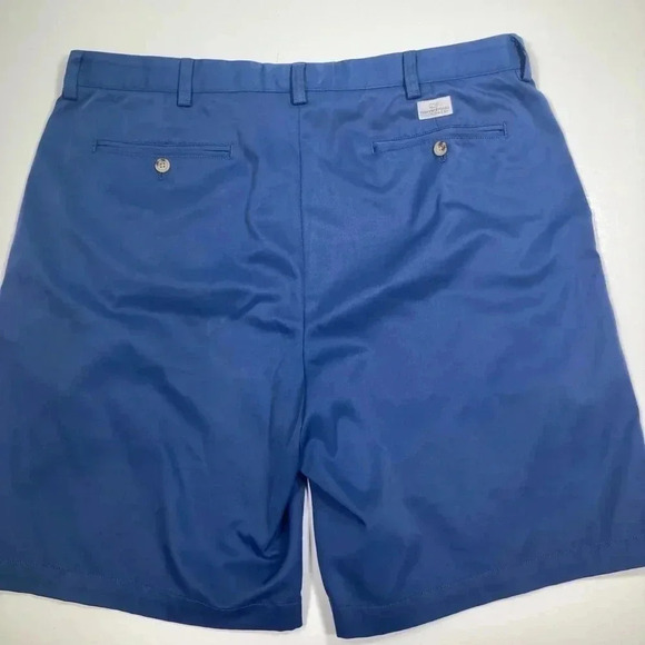 Vineyard Vines Shorts Navy Blue Links 9 Inch Chino Shorts Men’s 38 - Picture 2 of 9